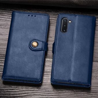 Magnetic Closure Wallet Lanyard Leather Phone Case with Stand for Samsung Galaxy Note 10 / Note 10 5G