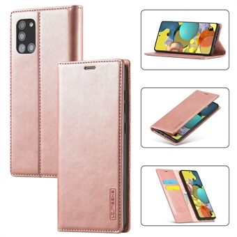 LC.IMEEKE LC läderplånbok Autoabsorberat telefonskydd för Samsung Galaxy A51 SM-A515 / M40S