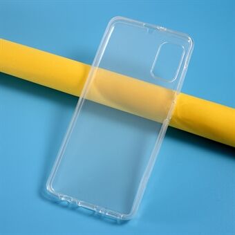 Fulltäckande framsida + baksida Klar TPU-skyddsväska för Samsung Galaxy A41 (Global version)