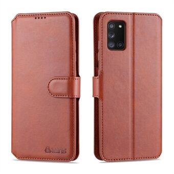 AZNS Wallet Leather Stand Cover Case för Samsung Galaxy A41 (global version)