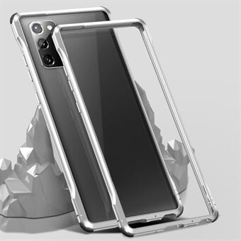Le-Lock Series Stötsäkert Spänne Metallram Bumper Case för Samsung Galaxy Note20 4G/5G