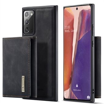 DG.MING M1-serien Kickstand Design Drop-beständigt telefonfodral med avtagbar magnetisk plånbok för Samsung Galaxy Note 20