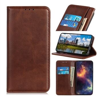 Auto-absorberat delat läderplånboksfodral till Samsung Galaxy Note20 Ultra / Note20 Ultra 5G