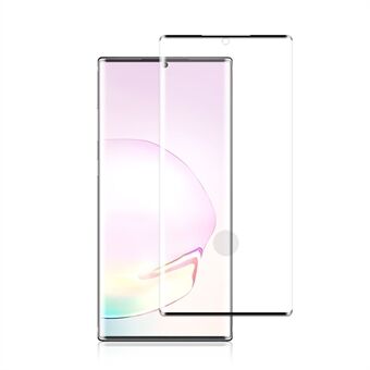 MOCOLO Full storlek 3D krökt härdat glas skärmskydd för Samsung Galaxy Note20 Ultra / Note20 Ultra 5G - Svart