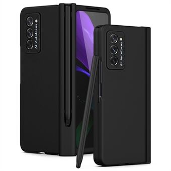 Hard PC Phone Flip Case for Samsung Galaxy Z Fold2 5G Shockproof Cover with Screen Protector