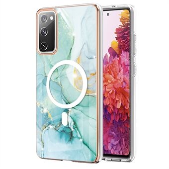 YB IMD Series-19 för Samsung Galaxy S20 FE 4G / S20 FE 5G / S20 Lite / S20 FE 2022 Magnetisk IMD-fodral 2,0 mm TPU-telefonskal