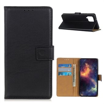 Plånbok Stand Leather Magnetic Phone Shell fall för Samsung Galaxy A12
