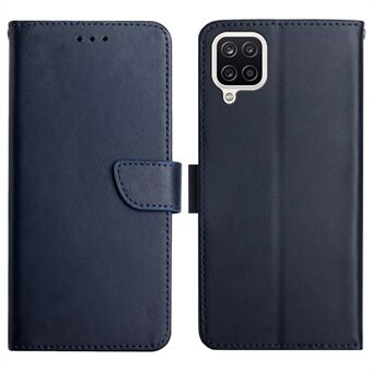 Nappa Texture Anti-fingeravtryck Stand plånboksställ i äkta läder Skyddande telefonfodral för Samsung Galaxy A12 / M12