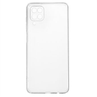 Anti-gulnande telefonfodral för Samsung Galaxy A12, HD Clear Phone Cover 1,5 mm förtjockat flexibelt TPU-telefonskal