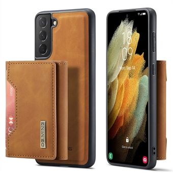 DG.MING M2 Series Löstagbart 2 i 1 magnetiskt plånboksdesign Hybridfodral med stöd för Samsung Galaxy S21 5G