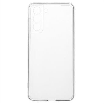 För Samsung Galaxy S21 5G / 4G Transparent TPU-telefonbaksida 1,5 mm förtjockad HD Klart flexibelt telefonskal