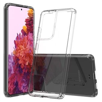 Transparent anti- Scratch akryl + TPU Hybrid Crystal Clear Fodral för Samsung Galaxy S21 Ultra 5G