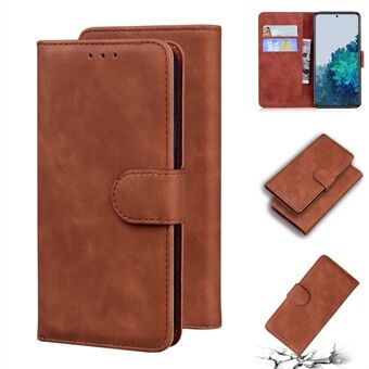 Leather Wallet Stand Phone Case Skal till Samsung Galaxy S21 + 5G