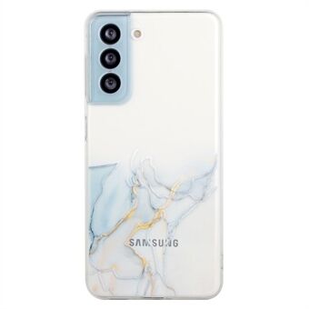 Marmormönster [Exakt hålöppningsdesign] Mjukt TPU-skal till Samsung Galaxy S21 + 5G