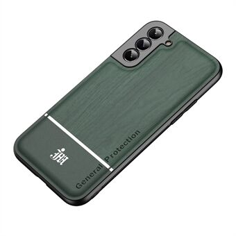 Wood Grain Texture Ultratunn Scratch-proof TPU Phone skyddande fodral för Samsung Galaxy S21 + 5G