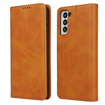 PU-läder magnetiskt Stand plånboksfodral Telefonfodral för Samsung Galaxy S21 + 5G