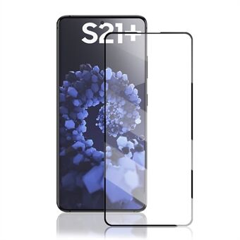 MOCOLO komplett täckande 3D böjt [sidolim] Härdat glas skärmskydd för Samsung Galaxy S21 Plus 5G - Svart