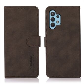 Khazneh strukturerad yta plånboken Phone Stand täcker fallet för Samsung Galaxy A32 5G