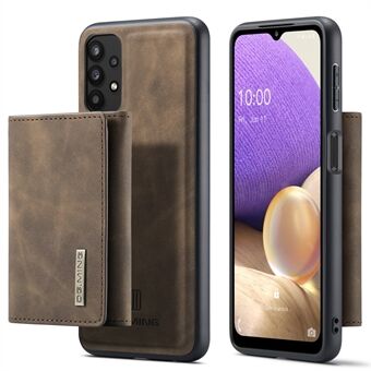 DG.MING M1-serien avtagbar magnetisk plånbok + läderbelagd hybridfodral 360º Fullt skyddsskal med stöd för Samsung Galaxy A32 5G