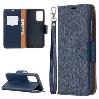 Litchi Surface with Wallet Stand för Samsung Galaxy A52 4G/5G / A52s 5G