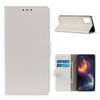 Crazy Horse plånbok Stand läder skyddande skal Fodral till Samsung Galaxy A02s (EU Version)