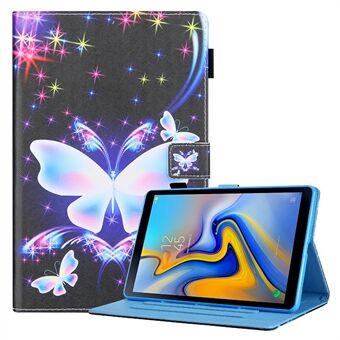 Mönsterutskrift Läderfodral Tablettskyddsfodral Stand för Samsung Galaxy Tab A7 Lite 8.7 (2021) T220/T225