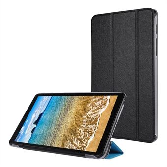 Silk Texture Läder Tablet Tri-fold Stand Fodral för Samsung Galaxy Tab A7 Lite 8,7 tum