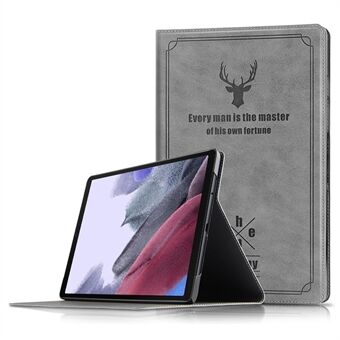 JIUYU Imprint Deer Pattern PU Läder + PC Business Folio Stand Folio Cover med Multi-Angle Viewing för Samsung Galaxy Tab A7 Lite 8,7-tum