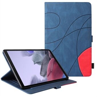 KT Tablet Series-1 Dual-Color Splicing PU Läder Tablet Shell Fodral med Stand och korthållare för Samsung Galaxy Tab A7 Lite 8,7-tums/T220/T225