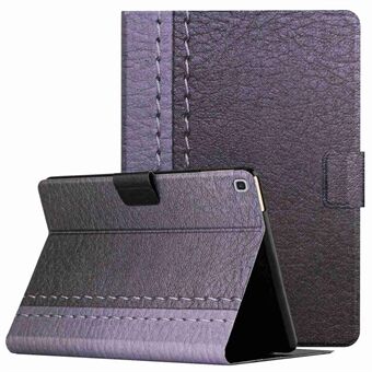 För Samsung Galaxy Tab A7 Lite 8,7-tums T220 Bi-color Splicing Tablet Fodral Stand PU Läder Korthållare Skyddsfodral