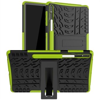 Cool Tire Hybrid PC + TPU-skyddsskydd med stöd för Samsung Galaxy Tab S7 Plus/Tab S7 FE
