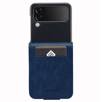 LC.IMEEKE för Samsung Galaxy Z Flip3 5G PU-läder + PC-telefonfodral RFID-blockerande skyddande mobiltelefonskydd Korthållare