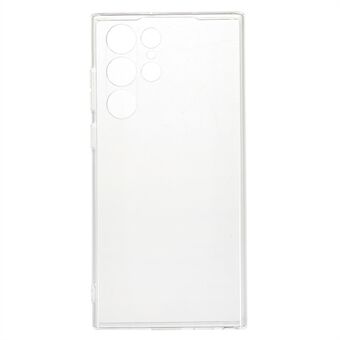 Stötdämpning 2,0 mm tjock TPU Transparent Anti-Watermark skyddande telefonfodral för Samsung Galaxy S22 Ultra 5G