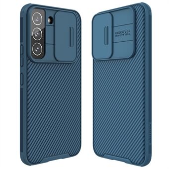 NILLKIN CamShield Pro för Samsung Galaxy S22 5G Anti-Fingerprint Hybrid telefonfodral med kameraskydd