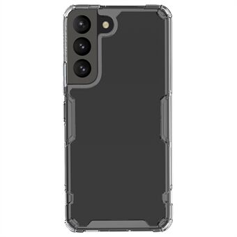 NILLKIN Nature TPU Pro Series Enhanced Four Corner PC + TPU Transparent Back Phone Case Cover för Samsung Galaxy S22 5G