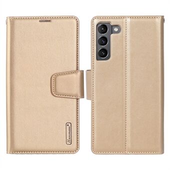 HANMAN Mill Series telefonfodral för Samsung Galaxy S22 5G Folio Flip telefonfodral PU-läder Mjukt TPU-fodral med plånbok