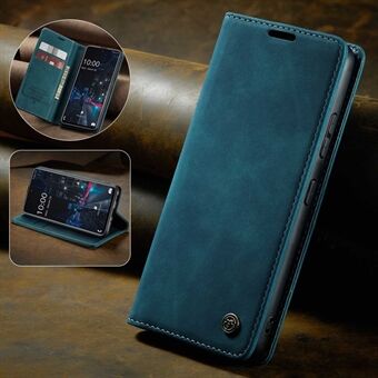 CASEME 013-serien Plånboksfunktion PU-läder + TPU-mobiltelefonskal Autoabsorberat magnetiskt stängningsfodral för Samsung Galaxy A33 5G