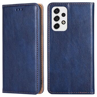 Magnetisk absorption PU läder plånboksfodral Stand Inre TPU Flip Folio telefonfodral för Samsung Galaxy A53 5G