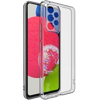 IMAK UX-10-serien för Samsung Galaxy A53 5G Precise Cutout Mjukt fodral Transparent TPU-telefonskydd