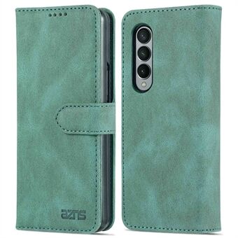 AZNS för Samsung Galaxy Z Fold4 5G PU-läderplånboksfodral Stand Flip Skyddstelefonfodral