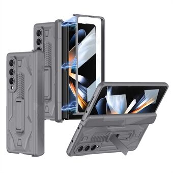 GKK För Samsung Galaxy Z Fold4 5G Magnetisk gångjärn Vikbart telefonfodral Hårt PC Anti- Scratch telefon bakstycke