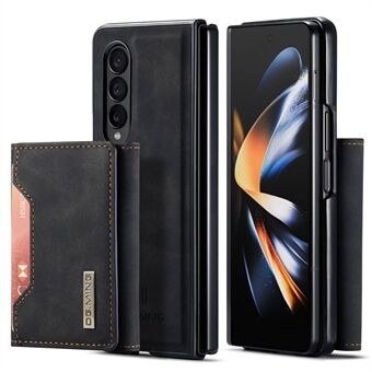 DG.MING M2-serien för Samsung Galaxy Z Fold4 5G telefonfodral Magnetisk absorption Avtagbar plånbok Telefonfodral Kickstand Skyddsfodral