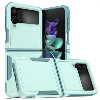 För Samsung Galaxy Z Flip4 5G Hård PC + Mjuk TPU-skyddande telefonfodral Anti-dropp Hybridfodral