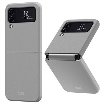 För Samsung Galaxy Z Flip4 5G Rock Sand Texture Side Gångjärn Vikbart telefonfodral Hårt PC Skyddsfodral