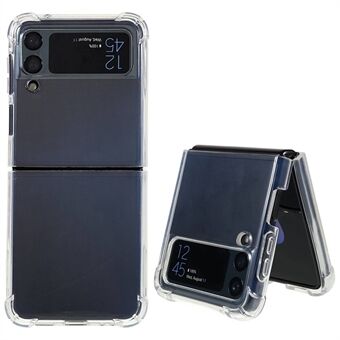 HD Clear Phone Shell-fodral för Samsung Galaxy Z Flip4 5G, anti- Scratch förstärkta hörn Fallskydd TPU-telefonskal