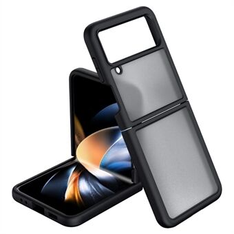 Ultratunnt telefonfodral för Samsung Galaxy Z Flip4 5G, genomskinlig hård PC Scratch mobiltelefonskal