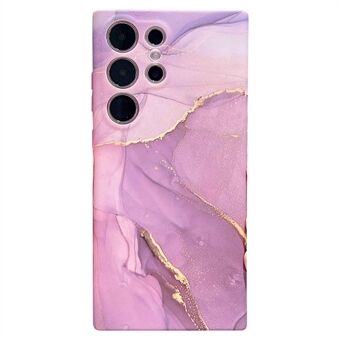 För Samsung Galaxy S23 Ultra Anti-drop IMD Marble Pattern Phone Cover Mjukt TPU bakfodral