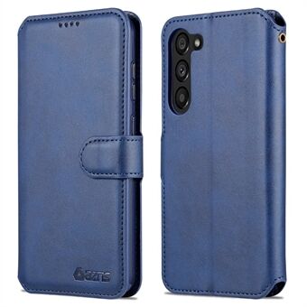 AZNS Anti-fall telefonfodral för Samsung Galaxy S23 Calf Texture Läder Flip telefonfodral med Stand