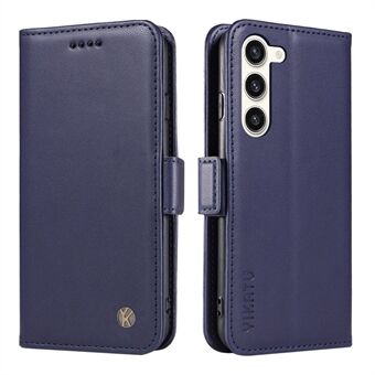 YIKATU YK-003 för Samsung Galaxy S23 Flip Folio plånboksfodral PU- Stand Magnetisk telefonfodral