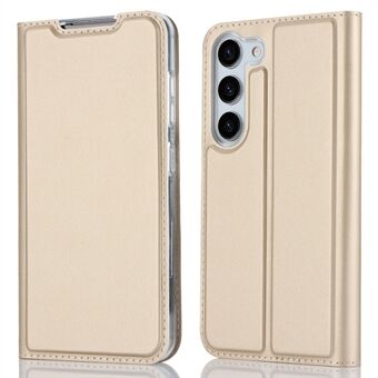 Stand telefonfodral för Samsung Galaxy S23, PU-läderkorthållare Magnetisk foliofodral